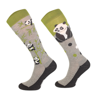 Podkolanówki jeździeckie Comodo Funny Design - Panda