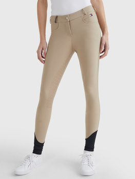 Bryczesy damskie z silikonowym pełnym lejem TOMMY HILFIGER EQUESTRIAN Classic