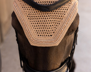 Nauszniki klasyczne Kentucky Horsewear Velvet Mini Pearls
