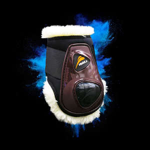 Ochraniacze tylne z futrem eQuick eShock Legend Velcro Fluffy Rear