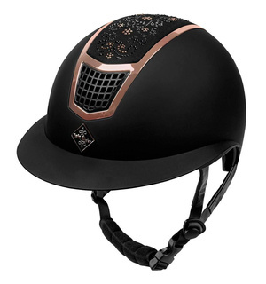 Kask z szerokim daszkiem FP Quantinum Chic Rosegold
