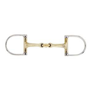 Wędzidło D-ring Kavalkade KavalBits - podwójnie łamane