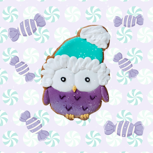 Ciastko Candy Horse Christmas Time - Sówka