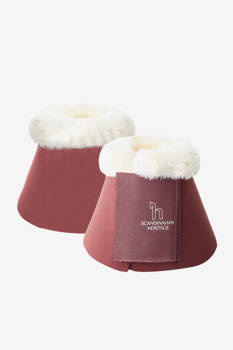 Kaloszki z futerkiem Horze Noir Leighton Teens