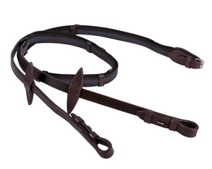 Wodze ogumowane ze stoperami QHP Anti-Slip