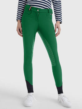 Bryczesy damskie z silikonowym pełnym lejem TOMMY HILFIGER EQUESTRIAN Style - JESIEŃ/ZIMA 2022
