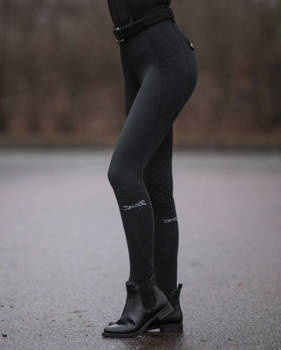 Legginsy z pełnym lejem silikonowym Fager Loui Active