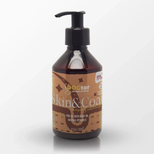 Olej dla zdrowej skóry i lśniącej sierści psa Syta Micha Skin & Coat 