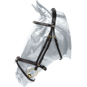 Ogłowie z nachrapnikiem kombinowanym Kentaur Sewi