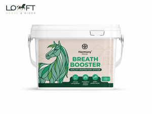 Suplement ziołowy wspierający drogi oddechowe koni Harmony Horse Breath Booster 1,5 kg