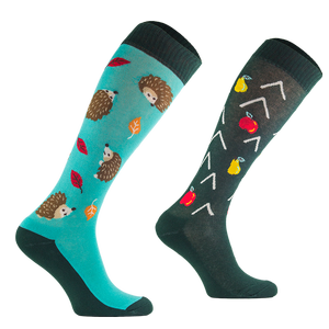 Podkolanówki jeździeckie Comodo Funny Design - Jeż