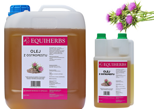 Olej z ostropestu dla koni Equiherbs 