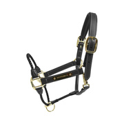 Kantar z nachrapnikiem sznurkowym Kentucky Horsewear Leather Rope