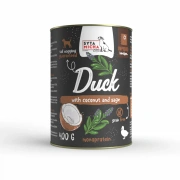 Karma mokra dla dorosłych psów Syta Micha - Kaczka z kokosem i szałwią