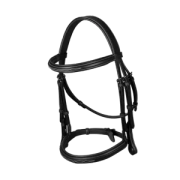 Ogłowie z nachrapnikiem angielskim Dy'on Hunter Collection USKDAJ