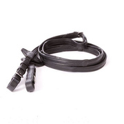 Wodze skórzane ze stoperami Kavalkade Waxleather - szerokość 16 mm