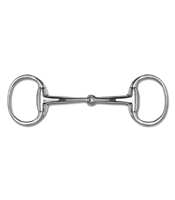 Wędzidło oliwkowe Waldhausen Solid - pojedynczo łamane