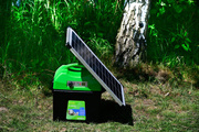 Elektryzator akumulatorowy TITAN + Panel słoneczny 25W do elektryzatorów Kerbl