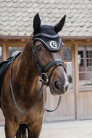 Nauszniki klasyczne Kentucky Horsewear 3D Logo Rope