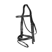 Ogłowie munsztukowe z nachrapnikiem angielskim Dy'on New English Collection NELAAA