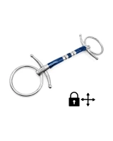 Wędzidło zwykłe z krótkimi wąsami FAGER Niklas Sweet Iron - podwójnie łamane