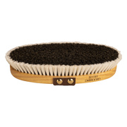 Szczotka do nabłyszczania sierści konia z naturalnego włosia końskiego i koziego Kentucky Horsewear Overall Brush Shine