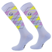 Podkolanówki jeździeckie Comodo Karo Design