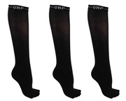 Podkolanówki jeździeckie QHP Show socks 3-pak