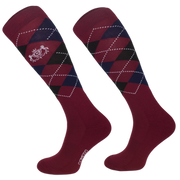 Podkolanówki jeździeckie z wełny merynosa Comodo Merino Karo