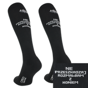 Podkolanówki jeździeckie Comodo Hay there - Nie przeszkadzaj