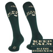 Podkolanówki jeździeckie Comodo Hay there - Keep Calm