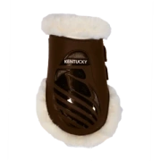 Ochraniacze tylne z futrem Kentucky Horsewear Vegan Sheepskin Elastic