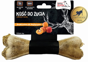 Kość do żucia dla psa Syta Micha  - Jeleń z morelą