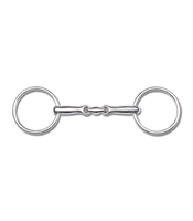 Wędzidło zwykłe Waldhausen Pony - podwójnie łamane