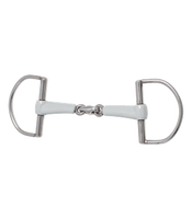 Wędzidło Beris D-ring - podwójnie łamane