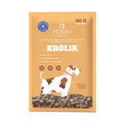 Karma sucha tłoczona na zimno dla psów dorosłych średnich i dużych ras Perro - Królik Próbka 60g