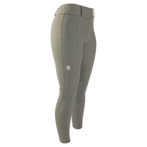 Damskie legginsy jeździeckie z pełnym lejem silikonowym Kentucky Ridingwear Riding Legging Classic