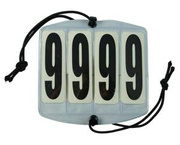 Numerek startowy 4-cyfrowy Fair Play