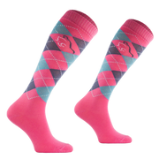 Podkolanówki jeździeckie Comodo Karo Thin