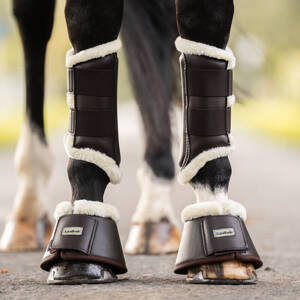 Kaloszki z futrem Kavalkade