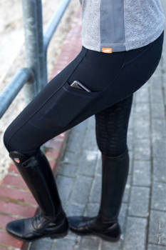 Legginsy z pełnym lejem silikonowym Schockemöhle Sports Pocket