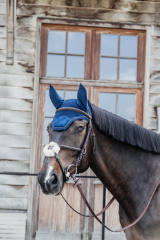 Nauszniki klasyczne Kentucky Horsewear Velvet Pearls