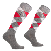 Podkolanówki jeździeckie Comodo Karo Design