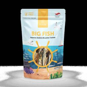 Suszone śledzie dla psów i kotów Pokusa BIG FISH 