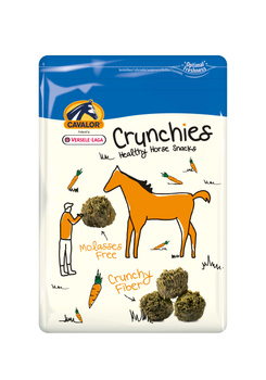Smakołyki dla koni o smaku marchewkowym Cavalor Crunchies