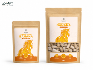 Smakołyki dla koni o smaku bananowym Harmony Horse Harmony Snacks Banana 