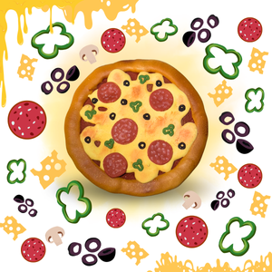 Ciastko dla konia Candy Horse - Pizza