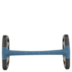 Wędzidło "D"-ring proste z antyalergicznego tworzywa Acavallo Sensitive VE4