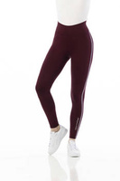 Legginsy damskie z pełnym lejem silikonowym EQUITHÈME VIOLETTE