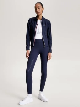 Legginsy z pełnym lejem silikonowym TOMMY HILFIGER EQUESTRIAN Hudson 